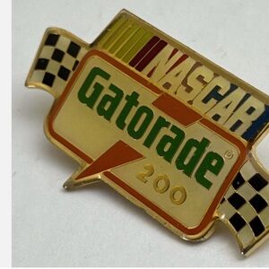 NASCAR Gatorade 200 Race Car Racing Lapel Hat Pin Pinback